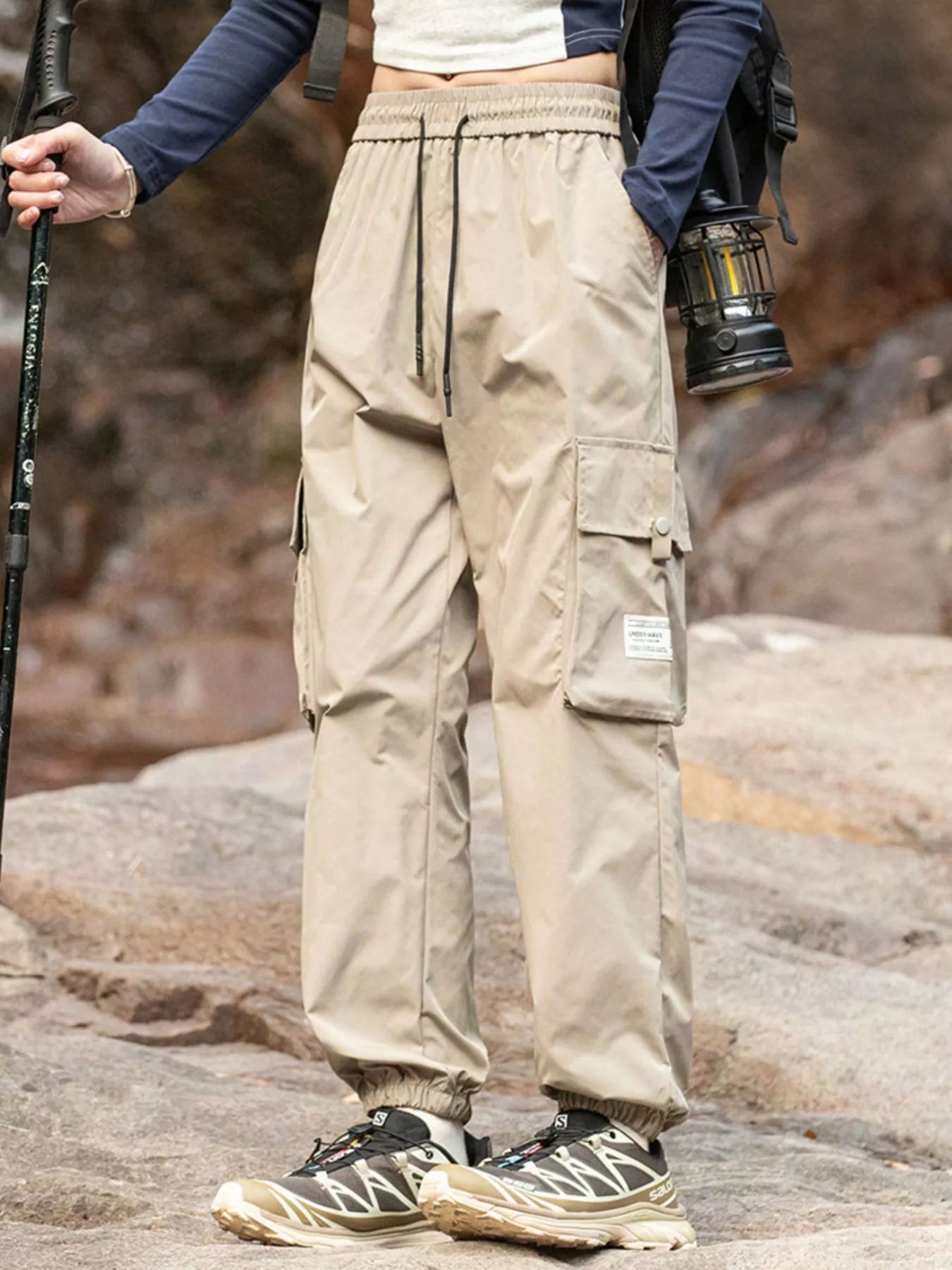 Men's Plus Size Loose Fit Cargo Pants