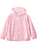 Children's Lightweight Camouflage Hooded Sun Protection Jacket
