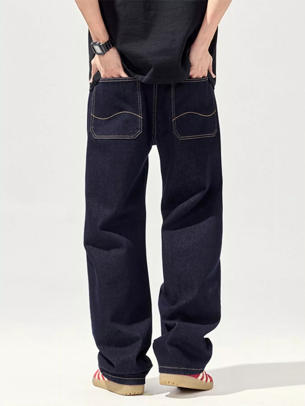 Men's Wash Relaxed Fit Jeans