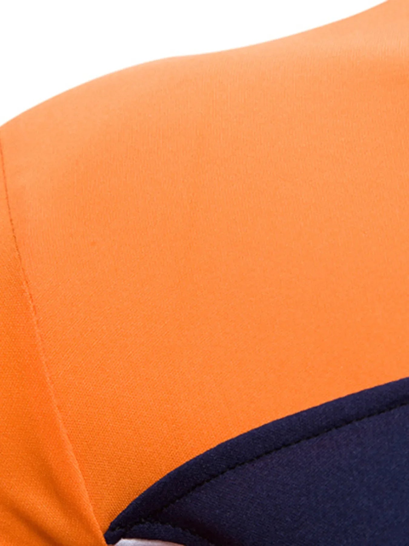 Men's Full Size Color Block Long Sleeve T-Shirt Plus Size