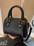 Vintage Style Barrel Crossbody Bag