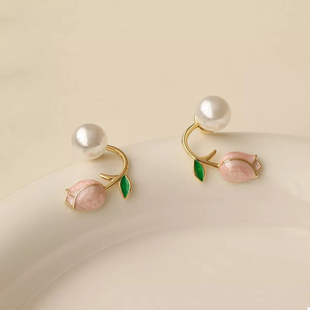Flower Stud Earrings