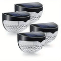 4-Pack: Solar Fence Lights Solar Deck Lights