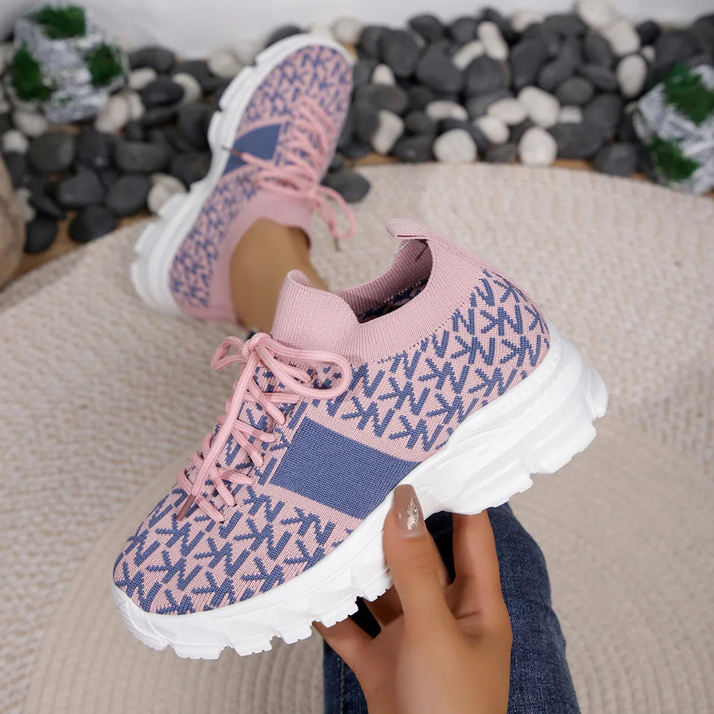 Lace Up Platform Sneakers