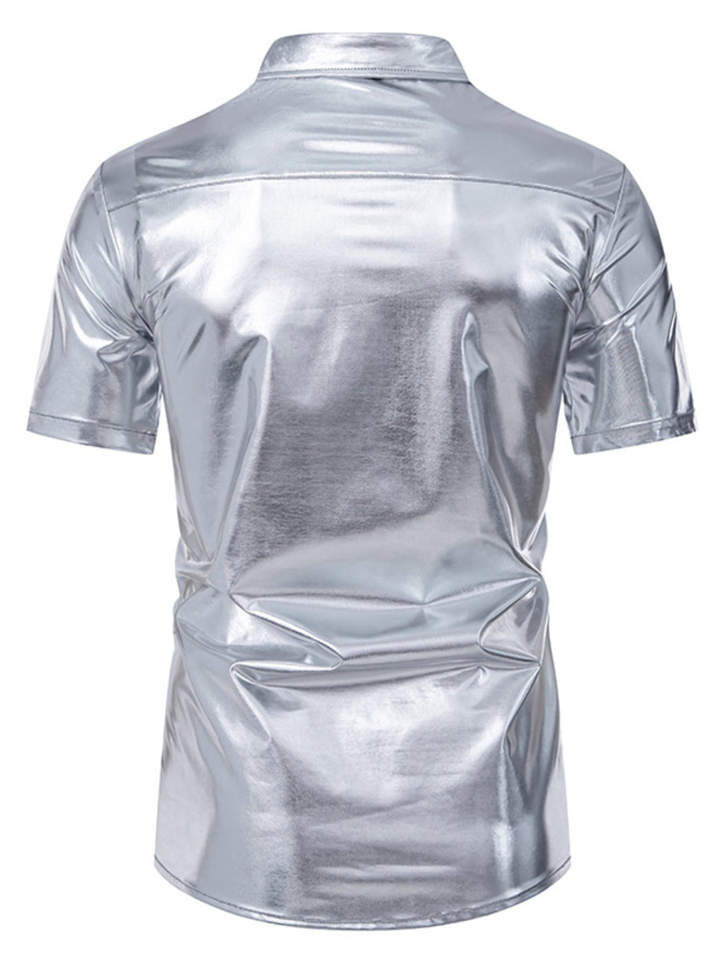 Men's Button Up Short Sleeve Shirt
