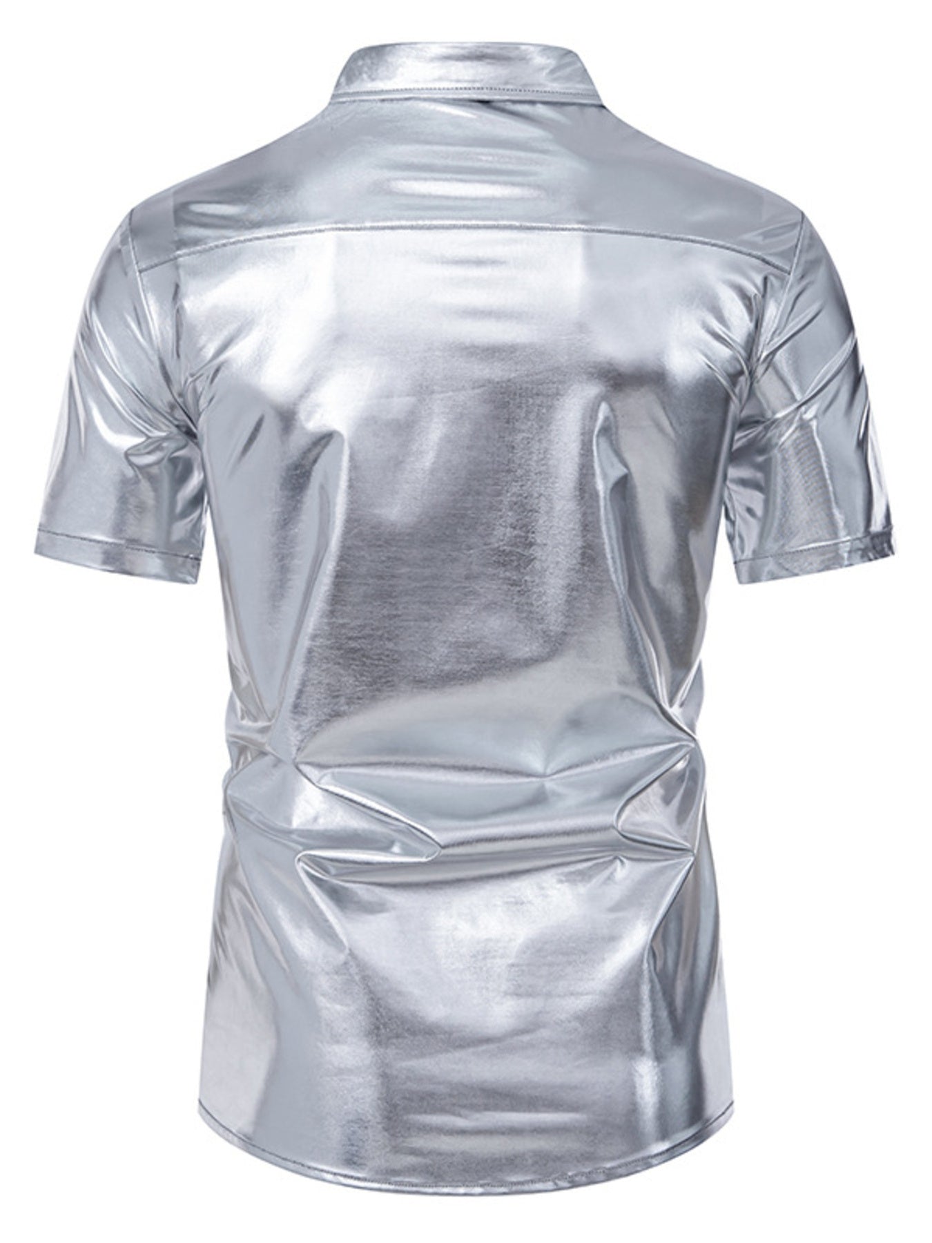 Men's Button Up Short Sleeve Shirt