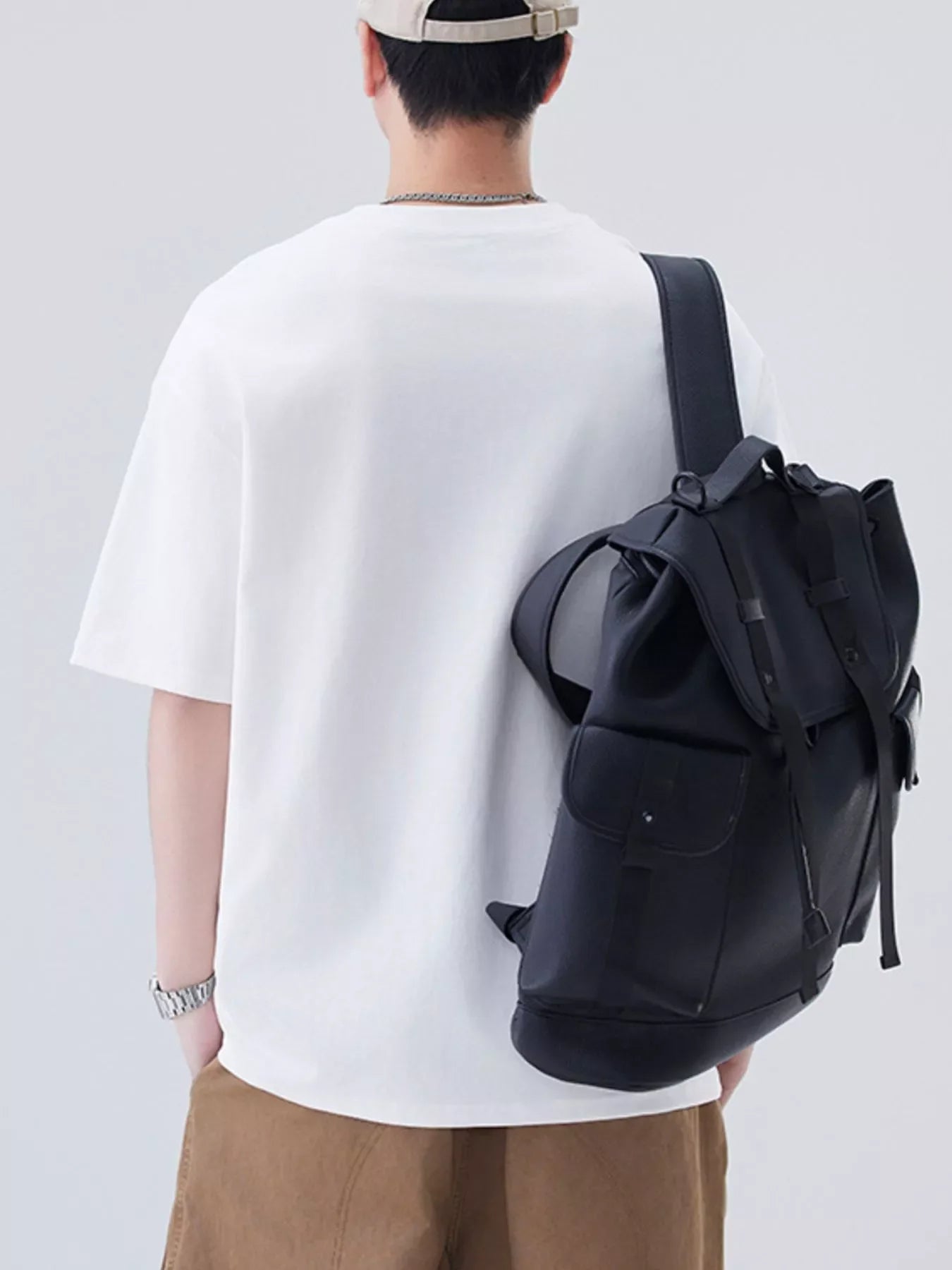 Men's Plus Size Round Neck Short Sleeve T-Shirt