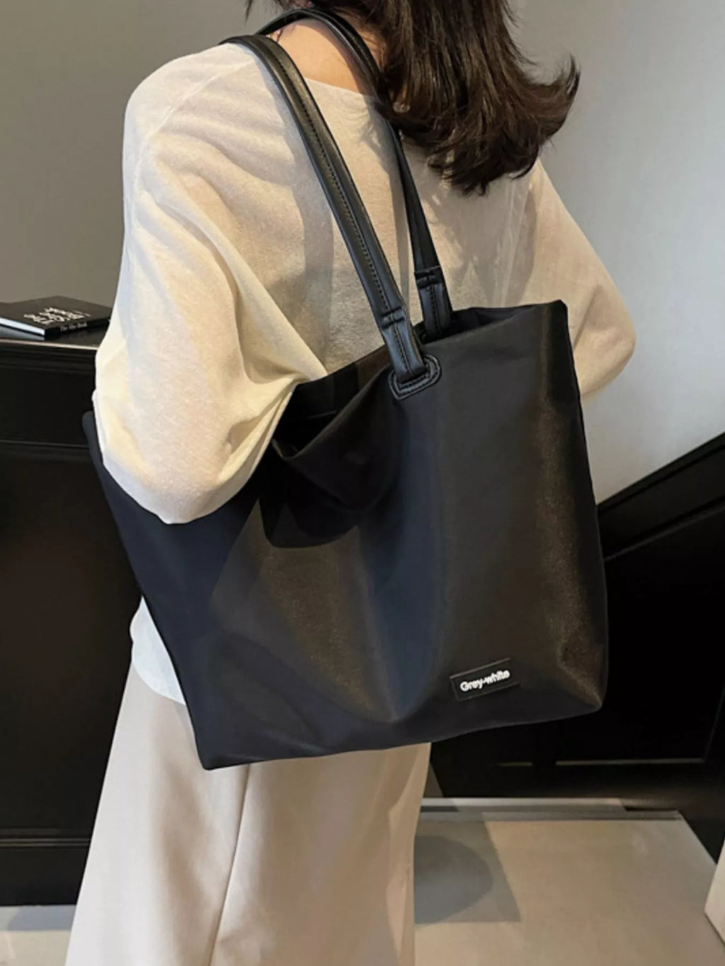 Oxford Cloth Shoulder Bag
