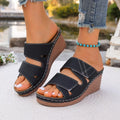 Open Toe Wedge Sandals