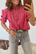 Striped Short Sleeve Shirt