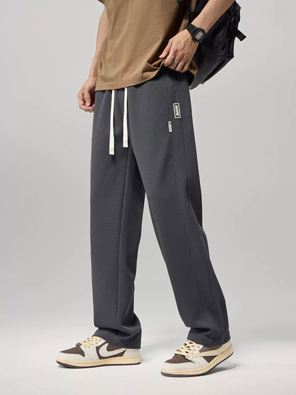 Men's Plus Size Loose Fit Drawstring Pants