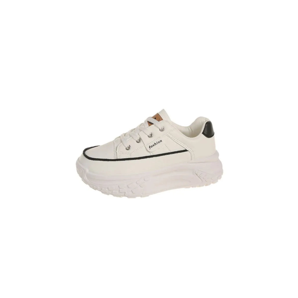 Round Toe Platform Sneakers