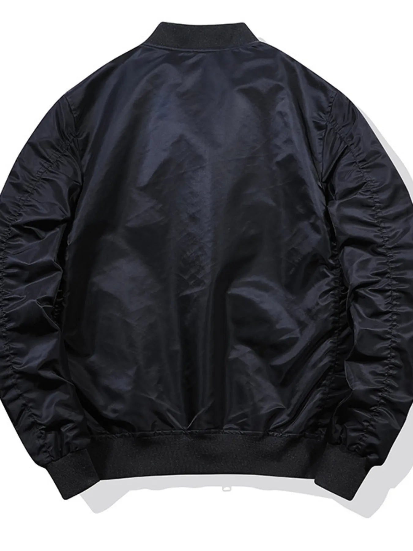 Men's Plus Size Zip Up Long Sleeve Jacket