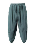Men's Plus Size Loose Fit Cropped Pants