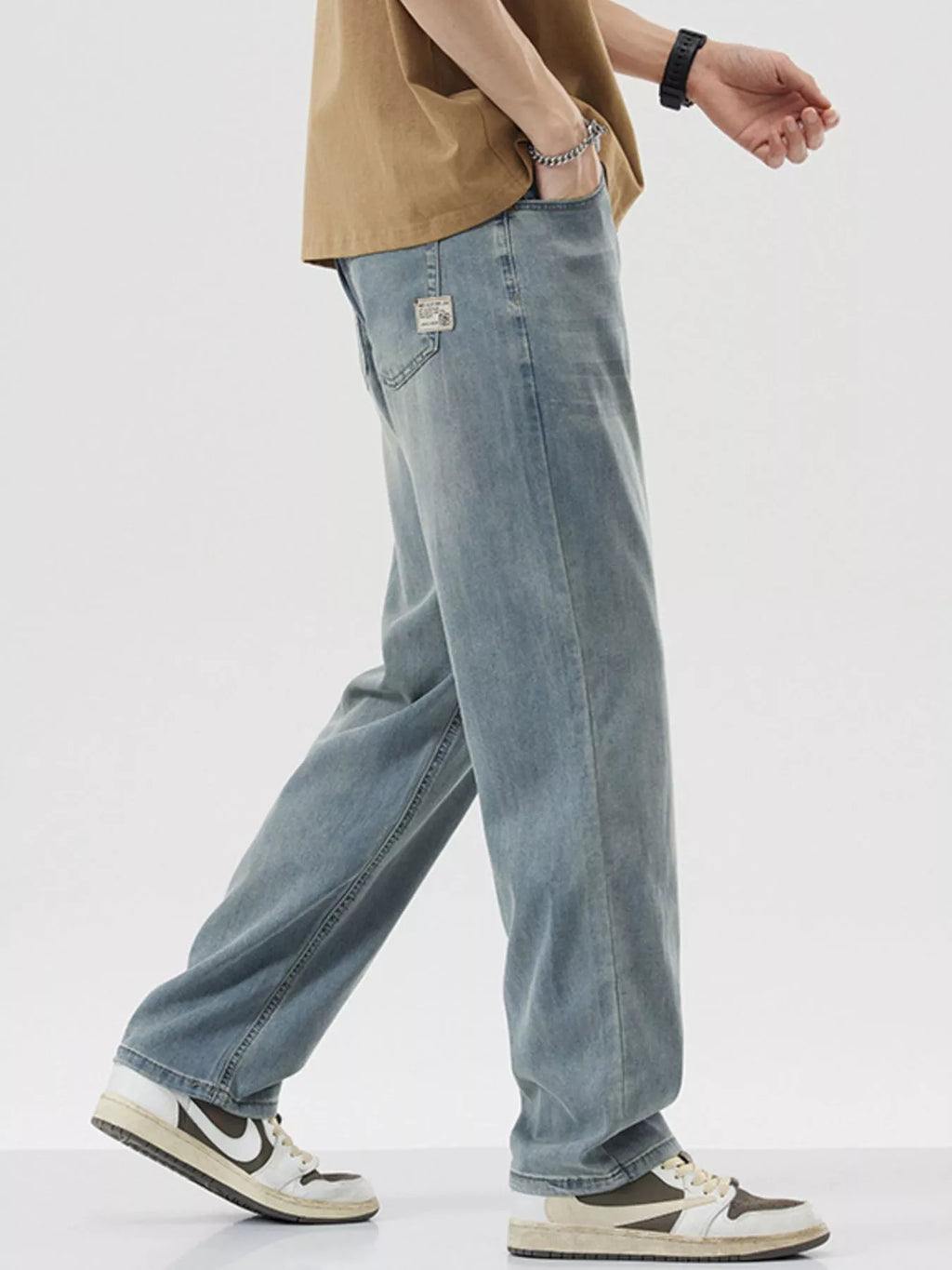 Men's Wide Leg Jeans
