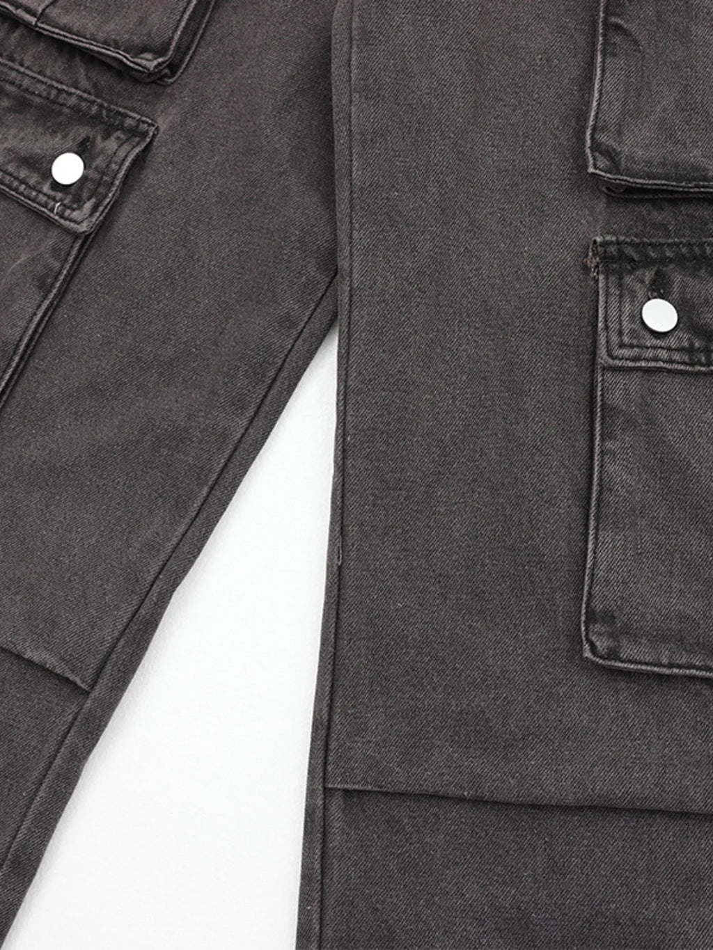 Men's Multi-Pocket Cargo Straight Jeans