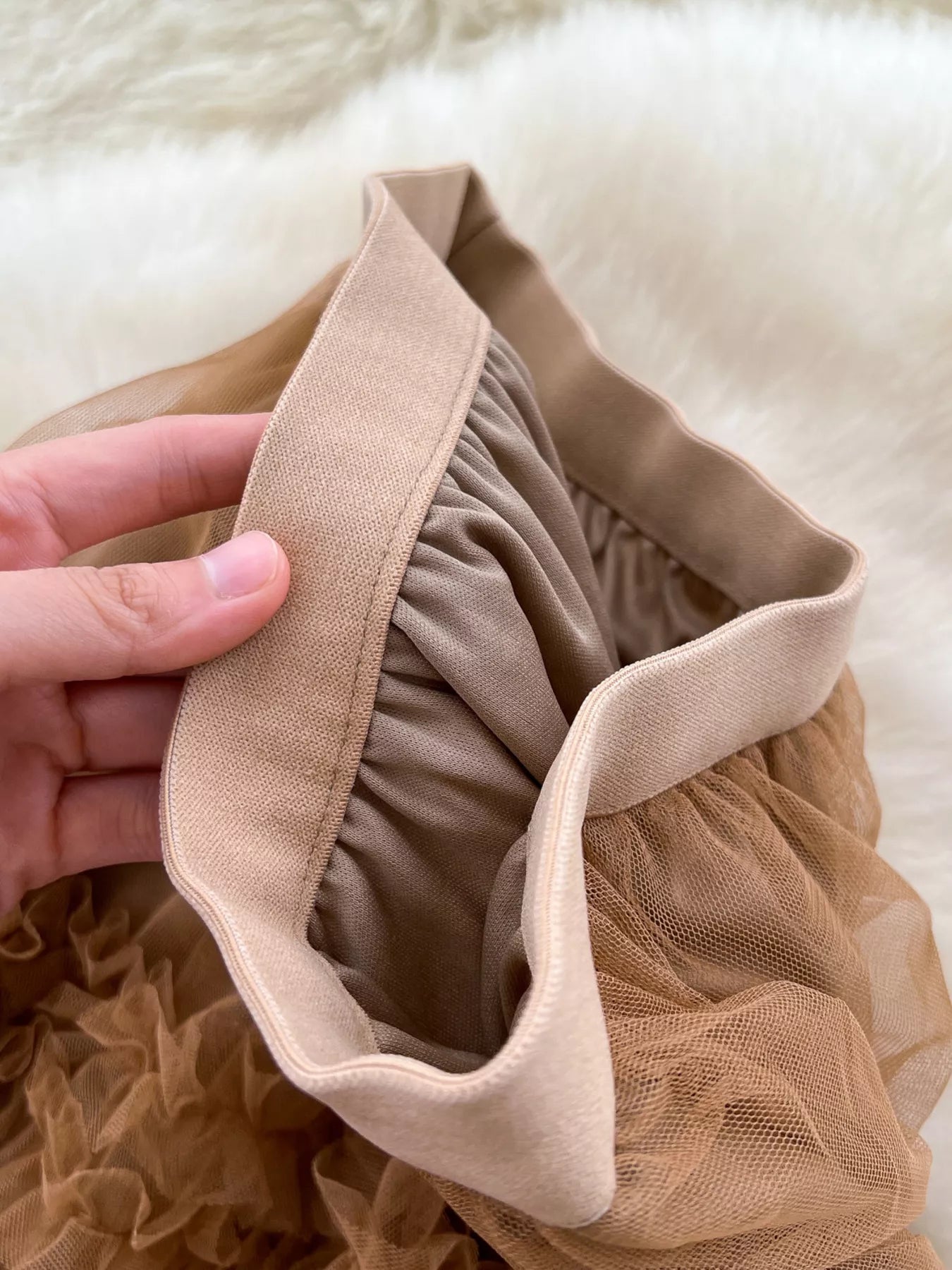 Ruffle Tulle Skirt