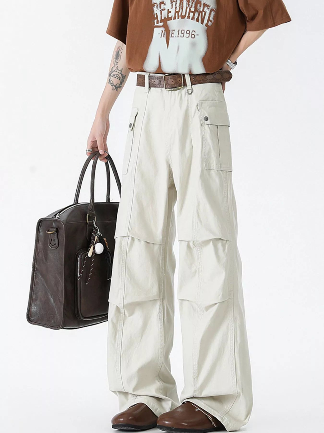 Men's Wide Leg Jeans