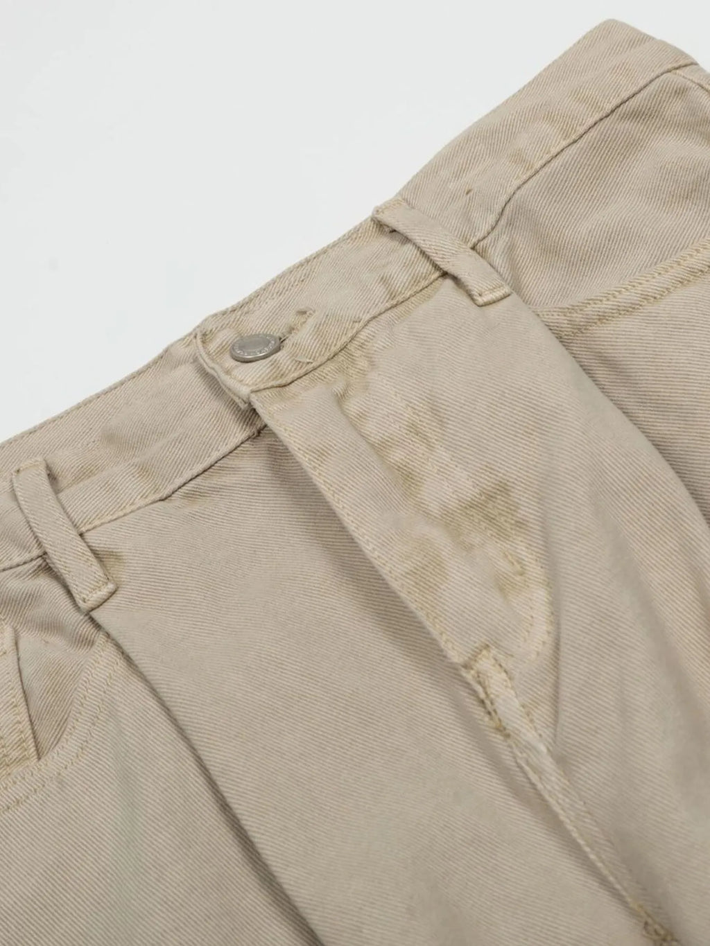 Men's Vintage Washed Wide Leg Jeans