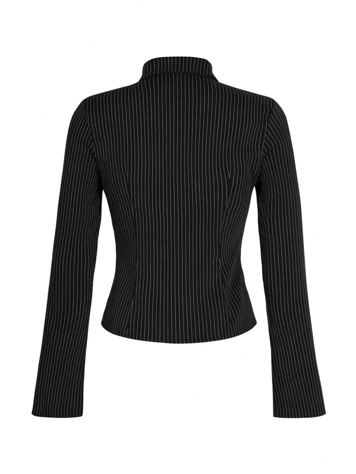 Striped Button Up Long Sleeve Shirt