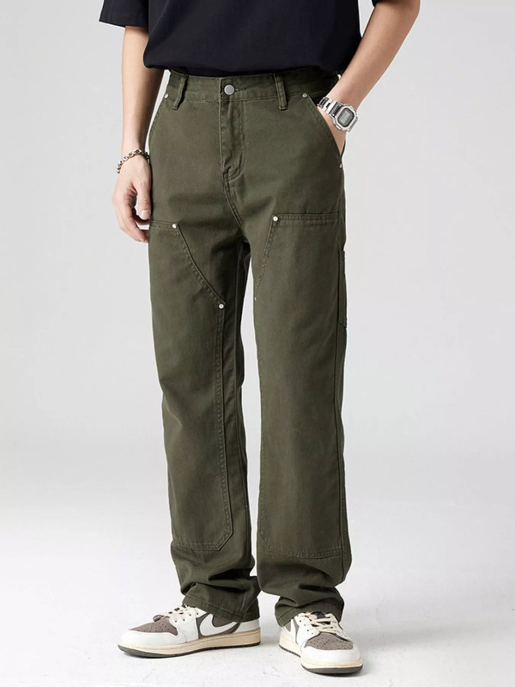 Men's Wide-Leg Relaxed Fit Jeans