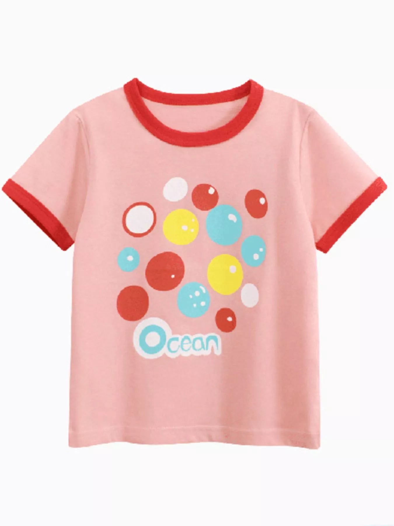 Children's Ocean Bubble Print T-Shirt