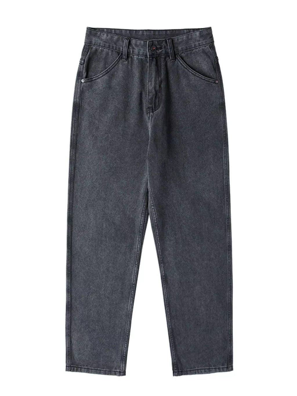 Men's Wash Relaxed Fit Wide Leg Jeans
