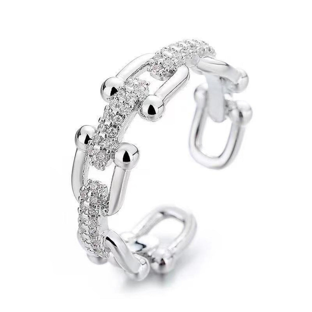 925 Sterling Silver Open Ring