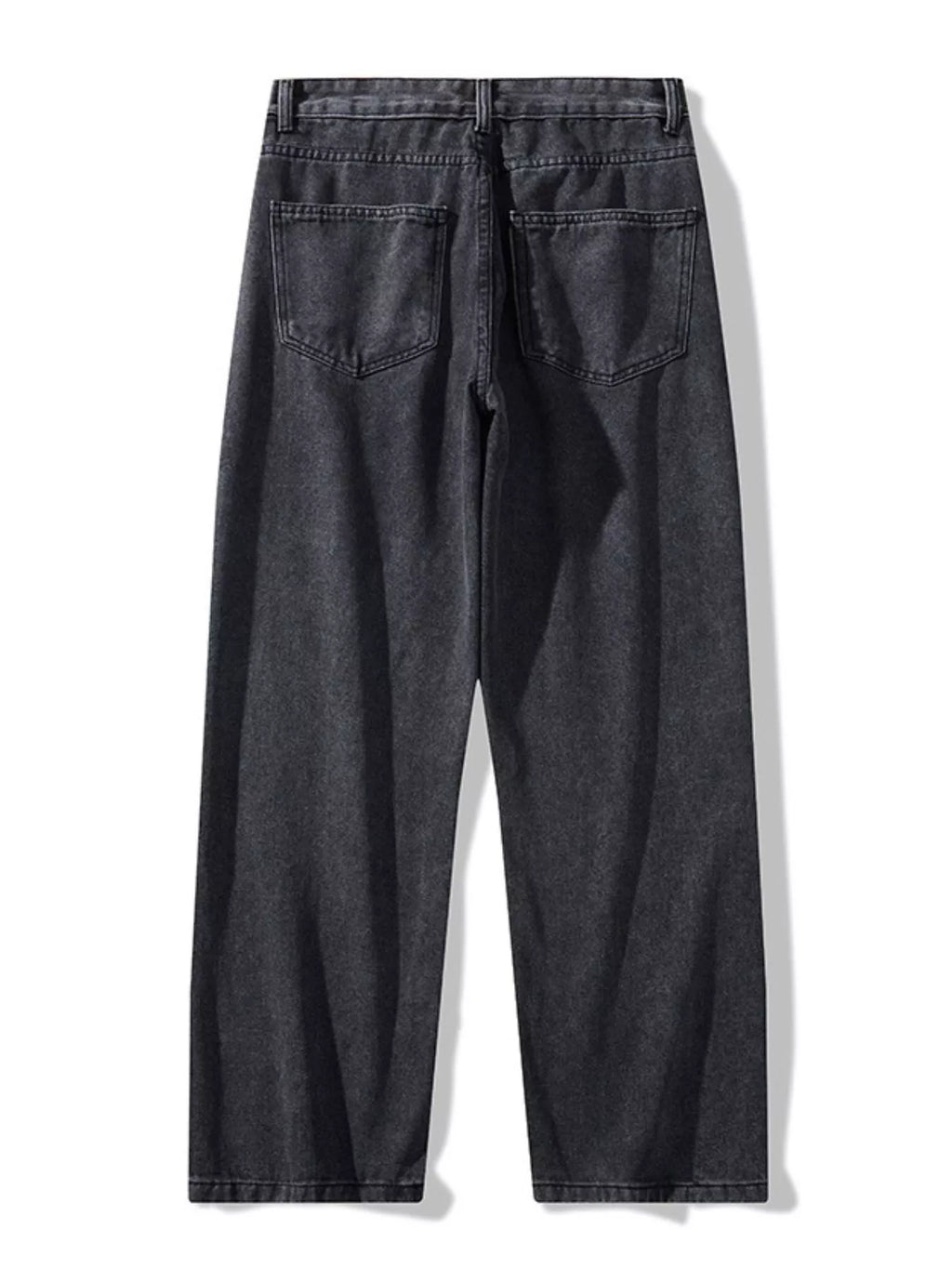 Men's Full Size Loose Fit Wash Jeans Plus Size