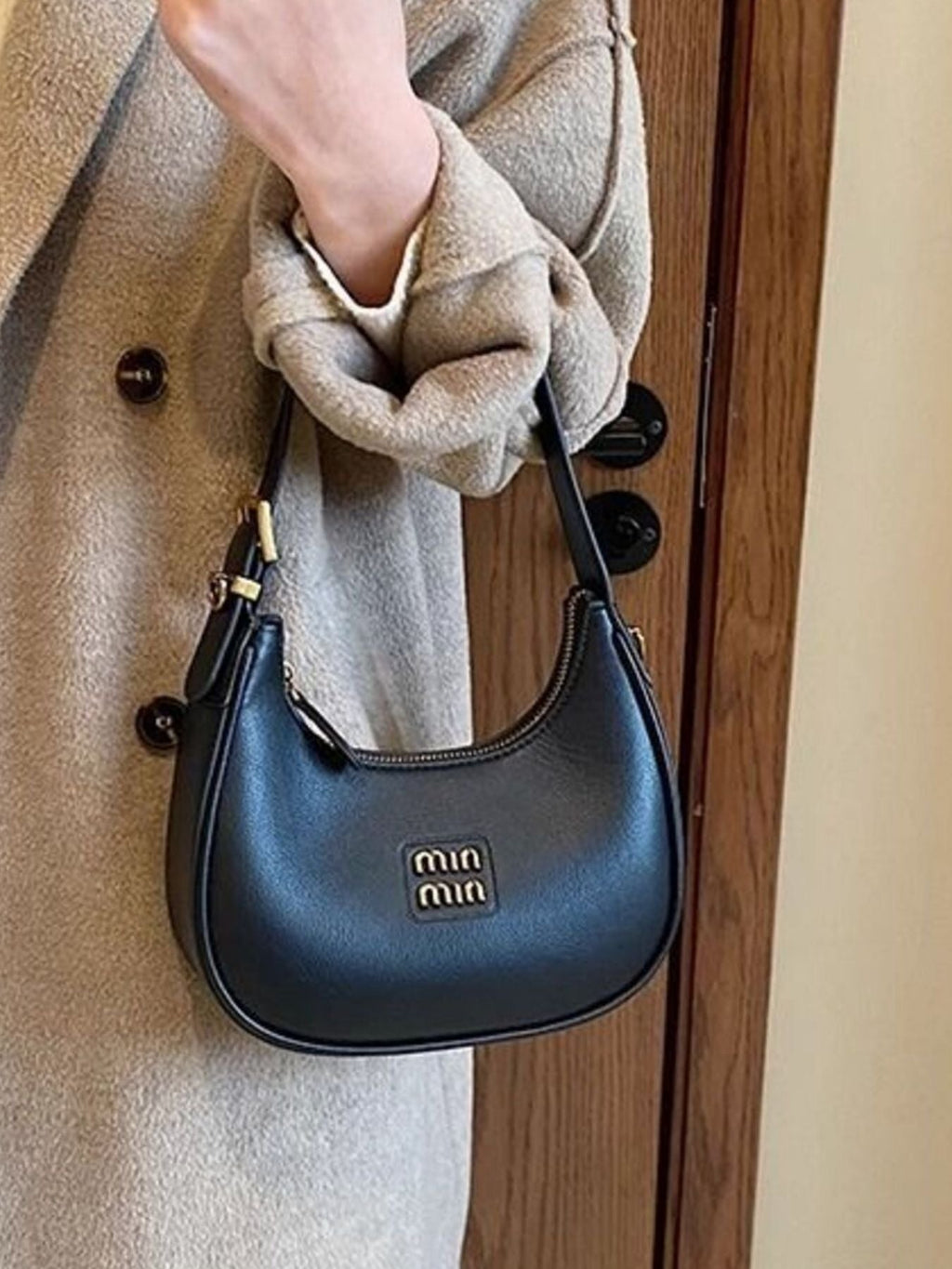 Elegant PU Leather Shoulder Bag