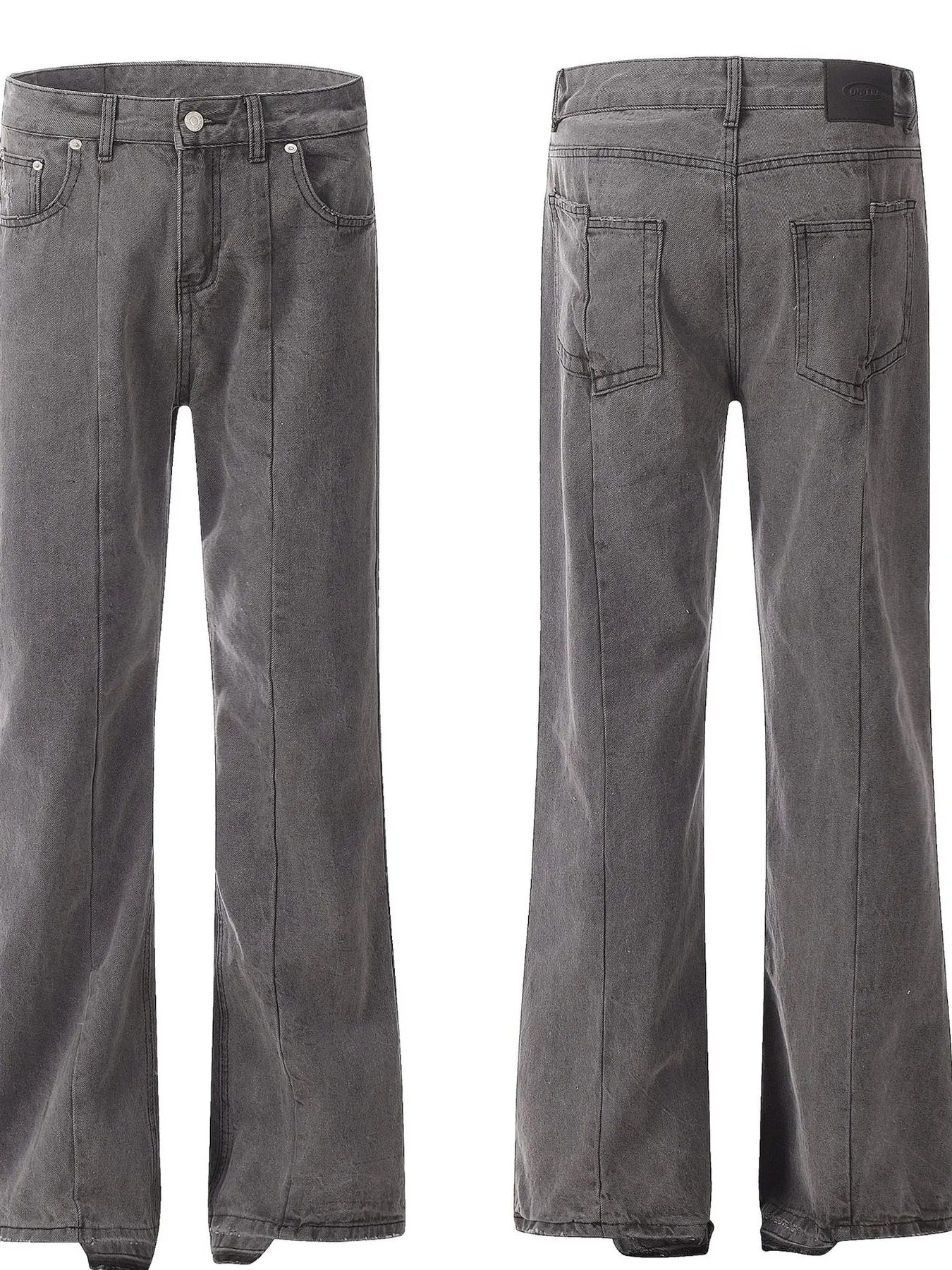 Men's High-Waisted Flare Jeans