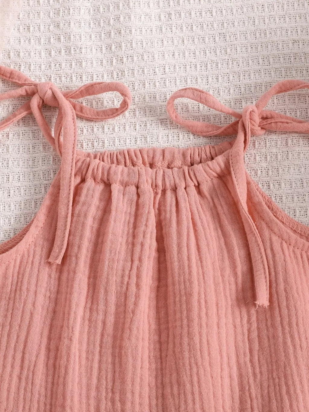 Children's Textured Cami and Shorts Set
