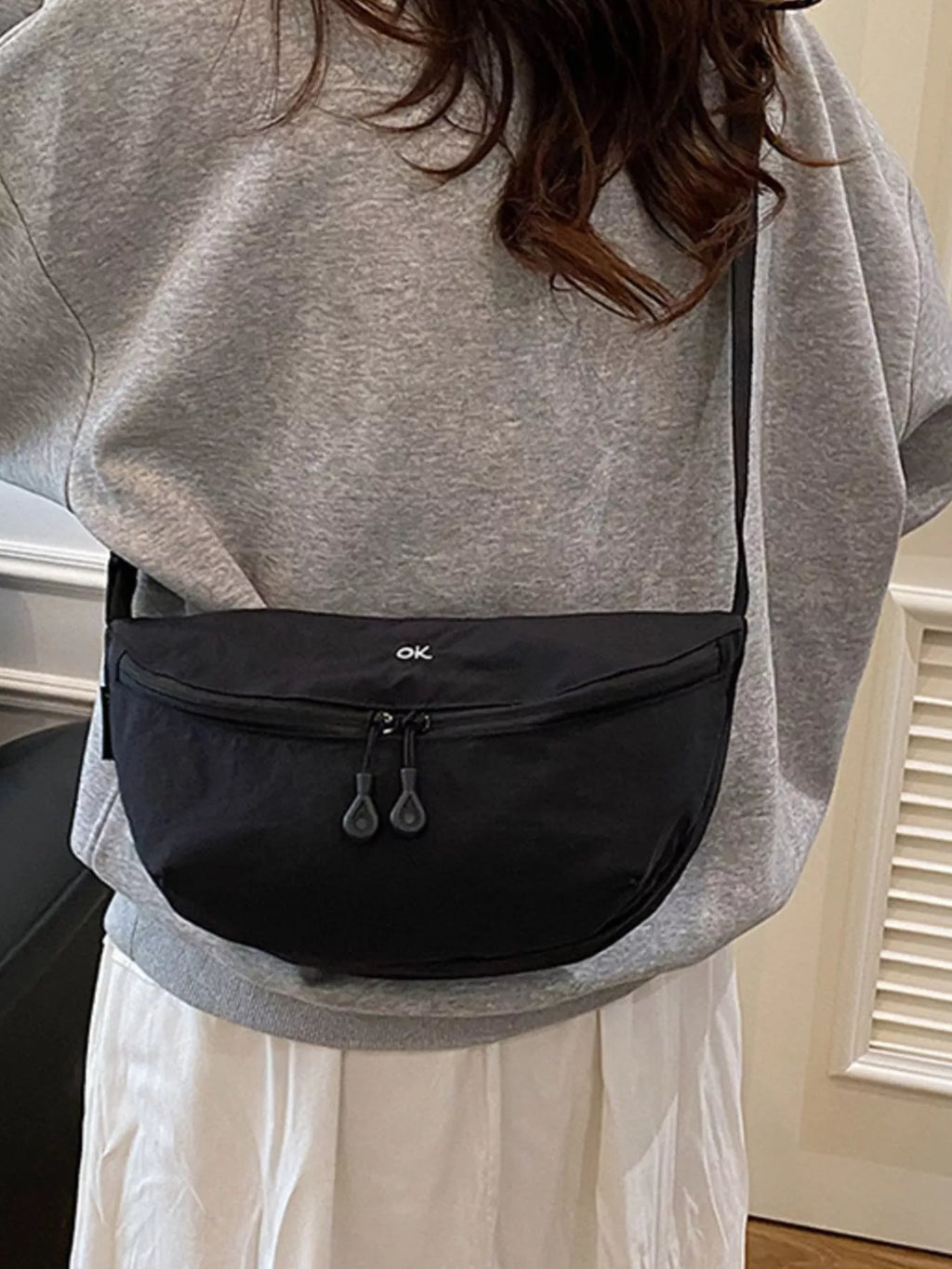 Lightweight Canvas Sling Bag