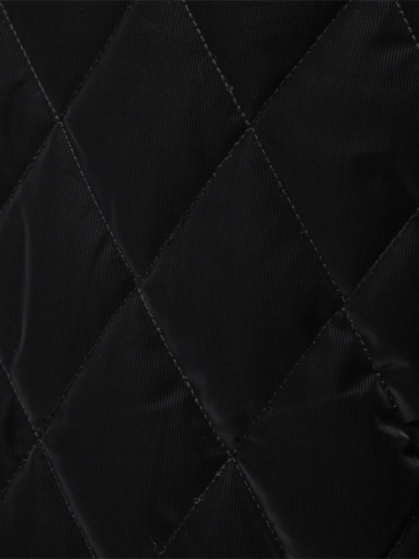 Men's Quilted Snap Down Long Sleeve Jacket