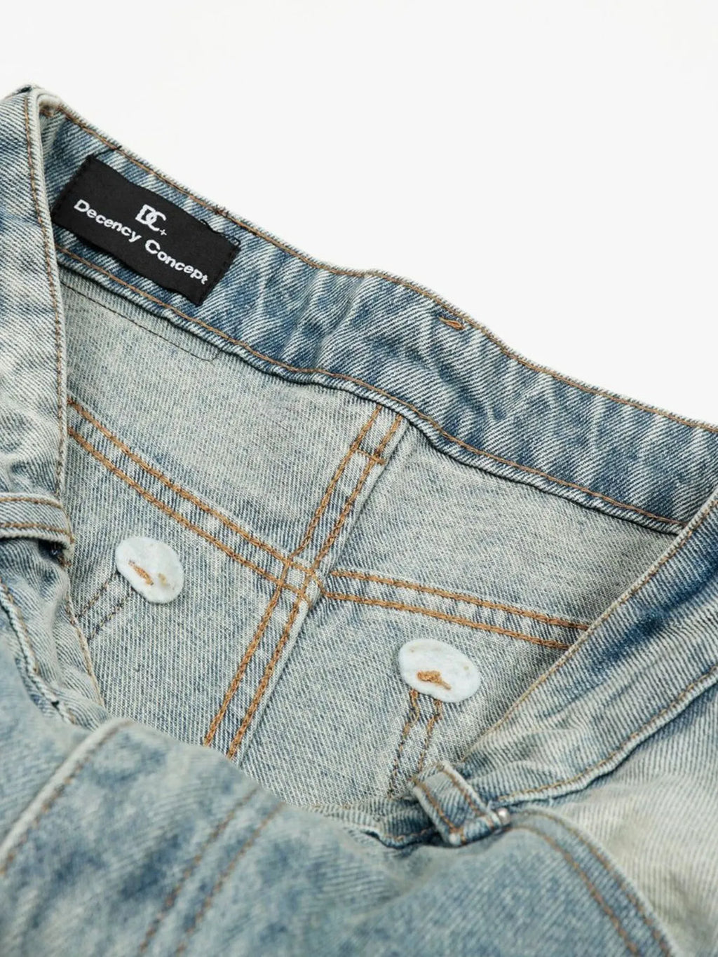 Men's Washed Wide Leg Baggy Jeans