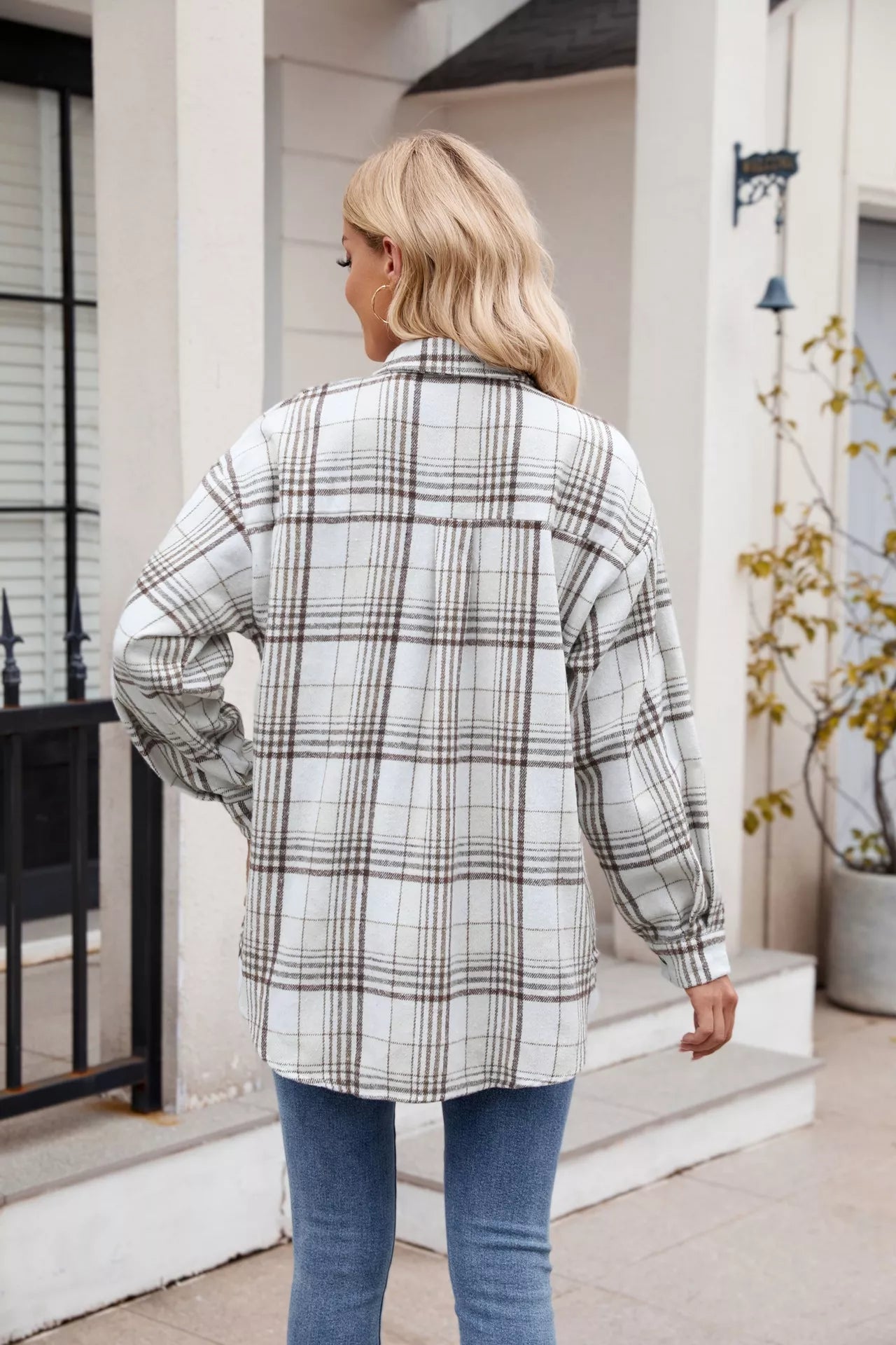 Casual Plaid Long Sleeve Shirt