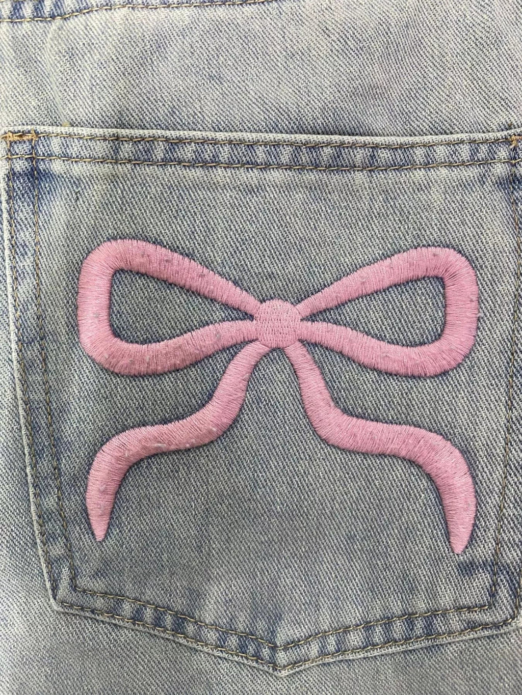Washed Wide Leg Jeans