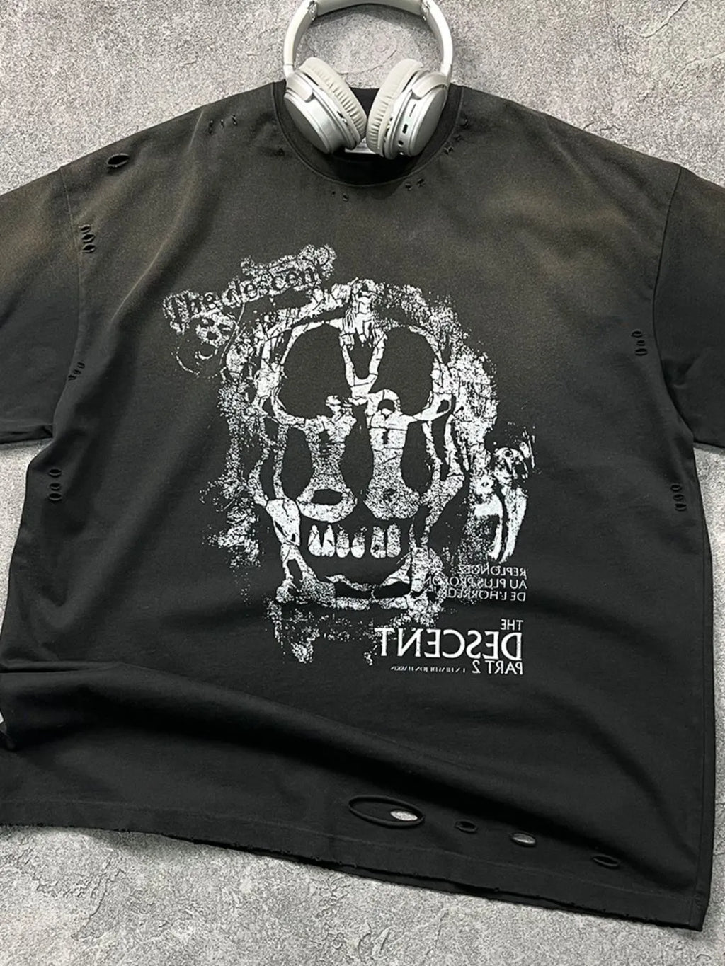 Men's Graphic Round Neck Half Sleeve T-Shirt