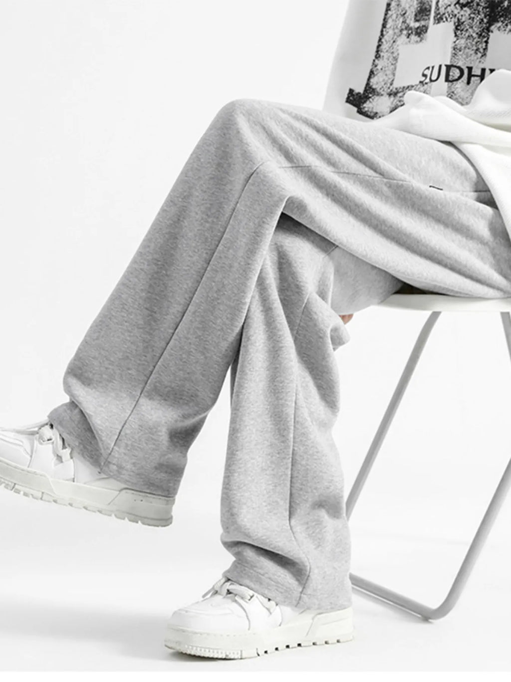 Men's Full Size Casual Loose Fit Sweatpants Plus Size