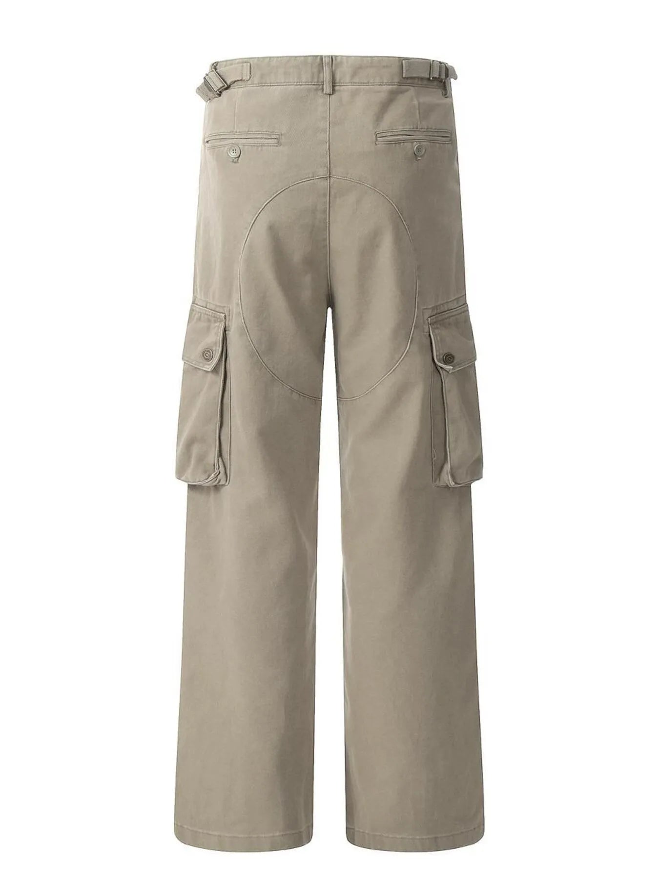 Men's Wide Leg Cargo Pants