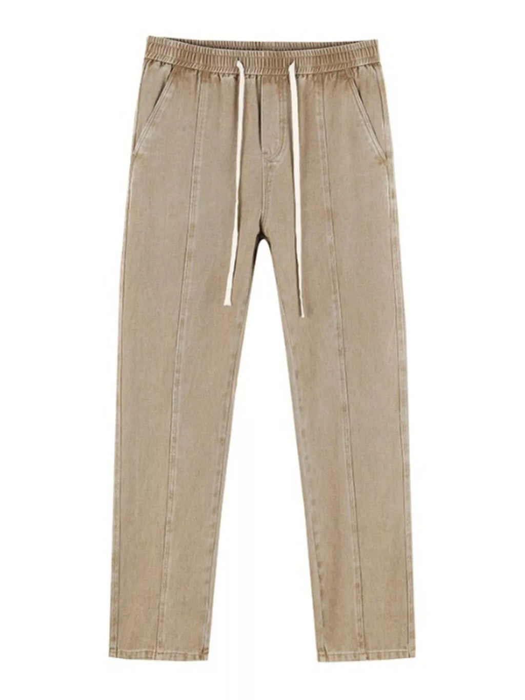Men's Plus Size Relaxed Fit Drawstring Jeans