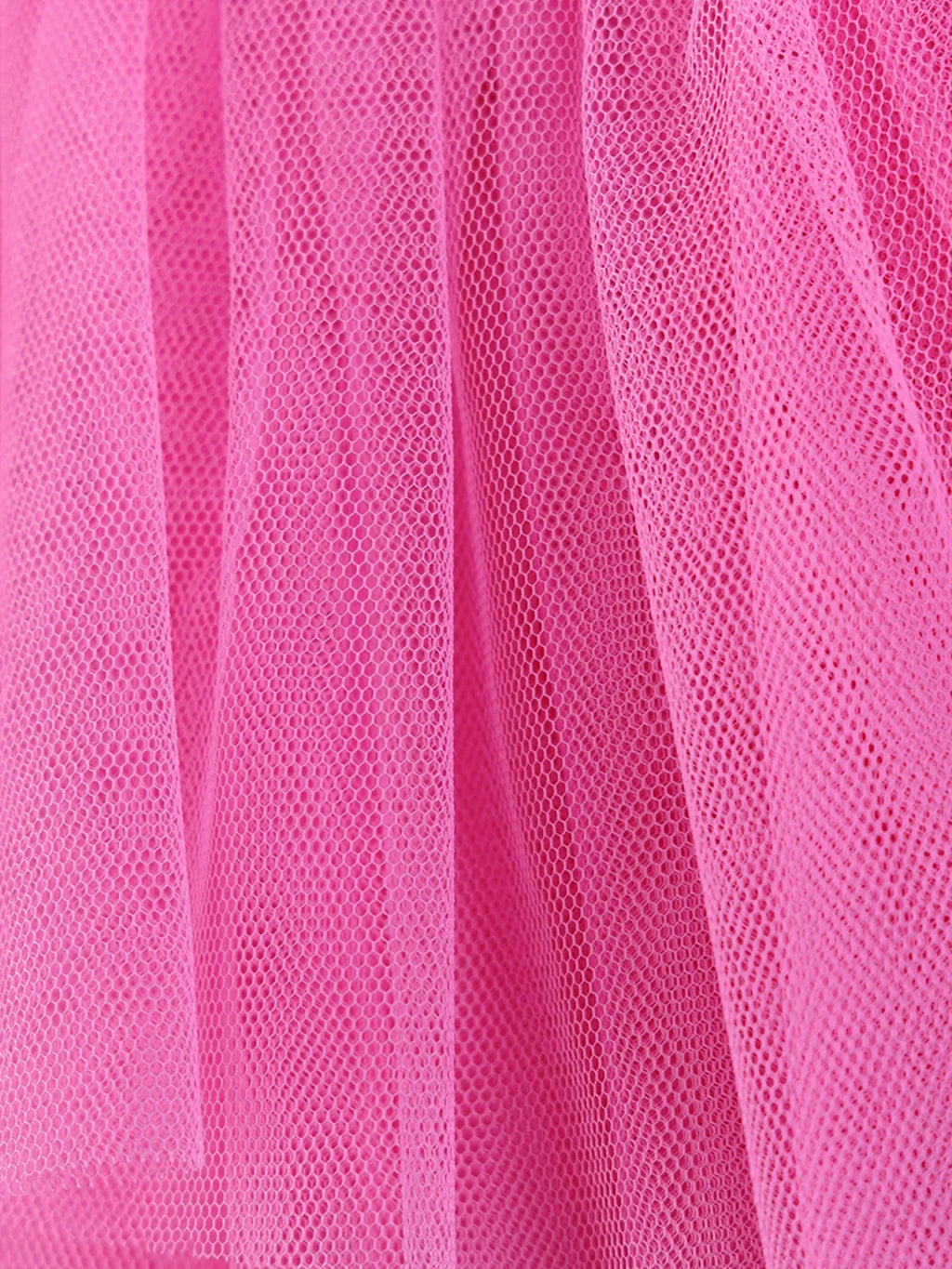 Children's Bowknot Pattern Tulle Layered Dress