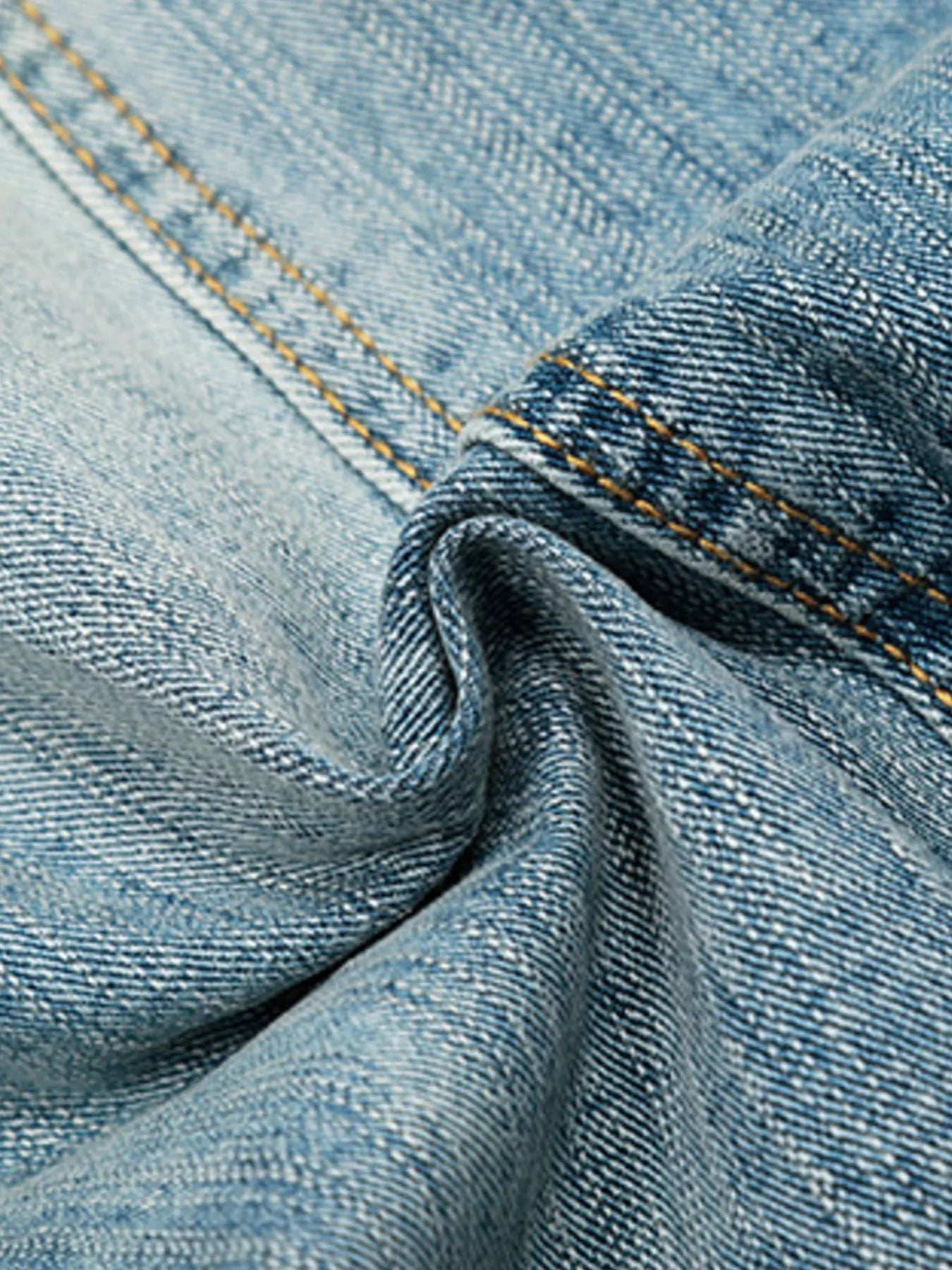 Men's Wide Leg Baggy Jeans