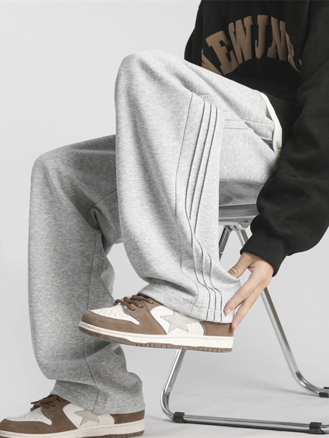 Men's Full Size Casual Loose-Fit Sweatpants Plus Size