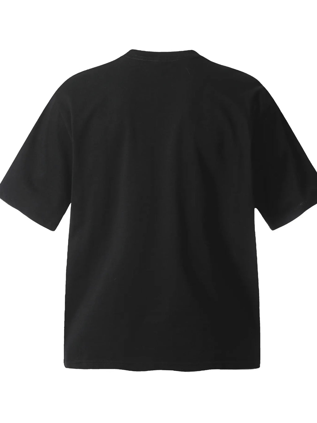 Men's Letter Round Neck Short Sleeve T-Shirt