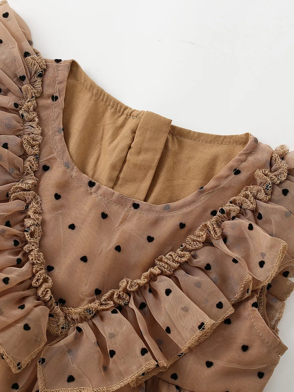 Children's Polka Dot Ruffle Dress