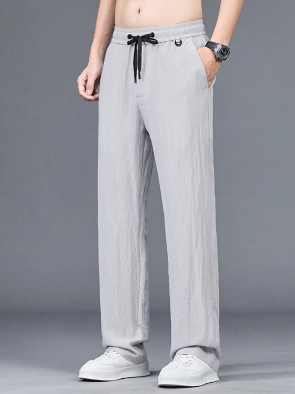 Men's Plus Size Lightweight Casual Pants