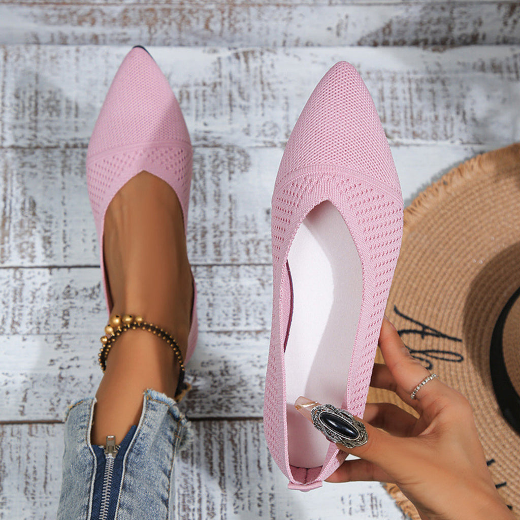 Point Toe Slip-Ons