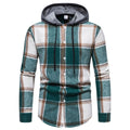 Men's Plaid Button Up Shirt