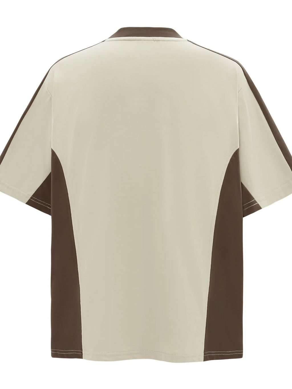 Men's Relaxed Fit Color Block T-Shirt